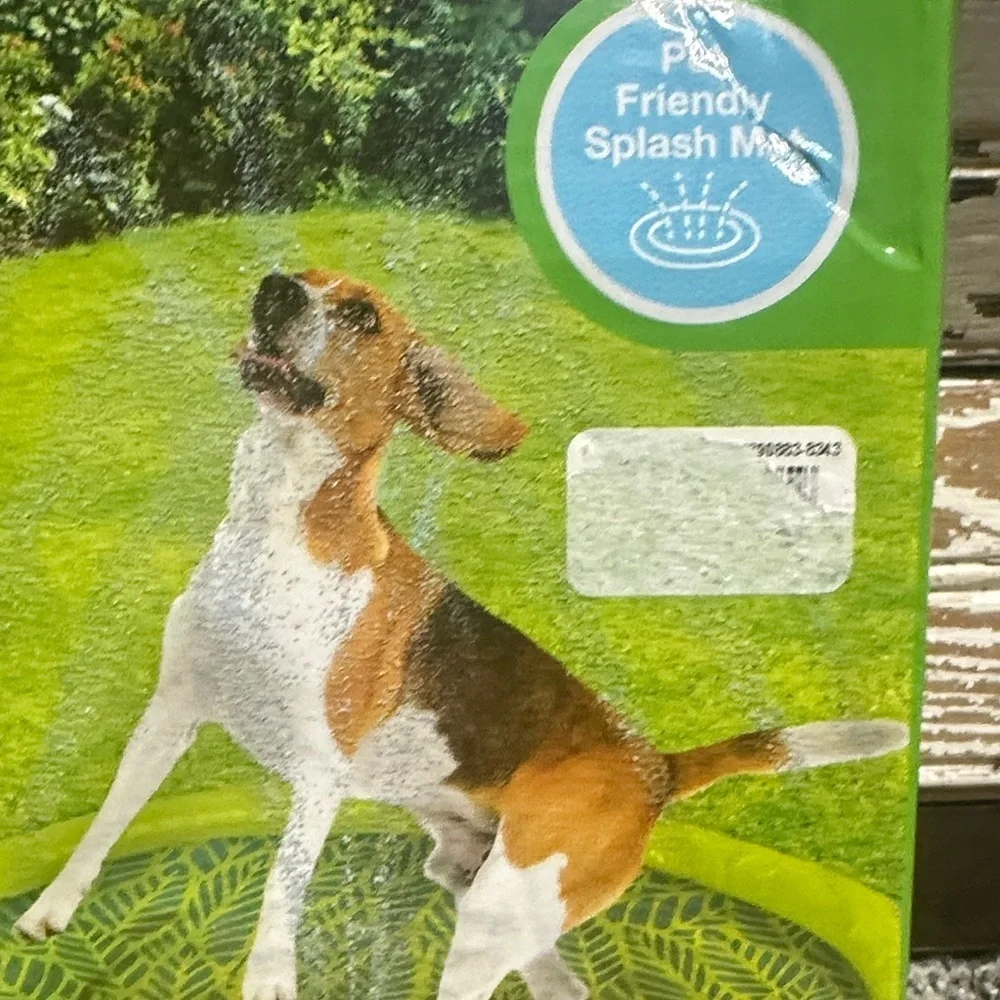 Green Pet Splash Mat - Medium